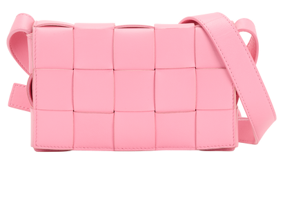 Small Cassette, &pound;550, Handbags, Pink, Leather, Front view